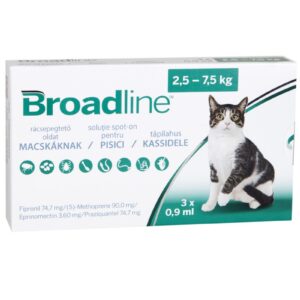 BROADLINE Spot-on Pisici (2,5-7,5 kg) - 1 Pipeta