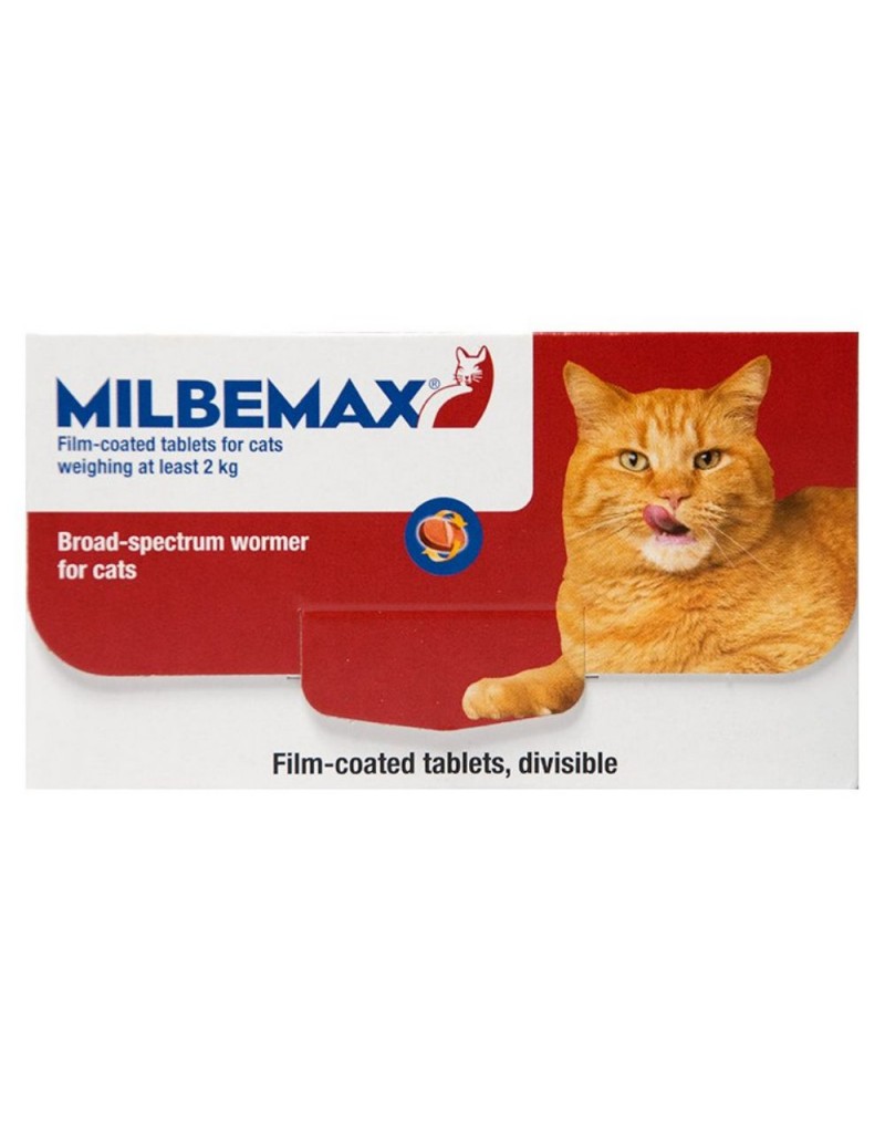 Milbemax Pisica 2 - 8 kg - 1 Tableta