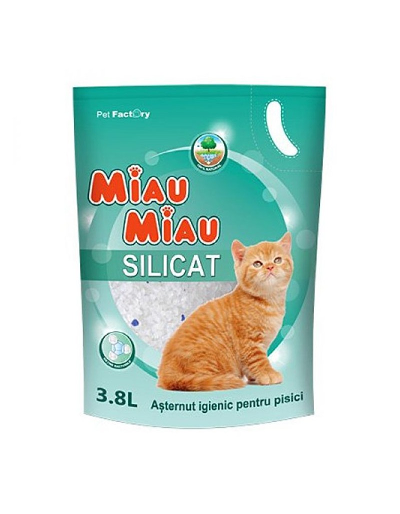 Asternut Igienic Miau Miau Silicat 3.8L