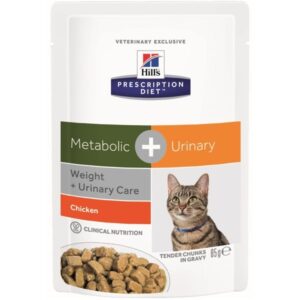 Hill's Metabolic + Urinary cu Pui - 85gr