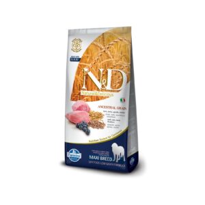 Farmina N&D Adult Maxi Low Grain cu Miel si Afine 12kg