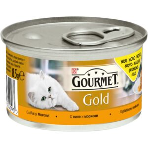 Gourmet Gold Savoury Cake cu Pui si Morcov 85gr