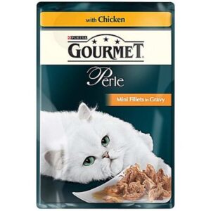 Gourmet Perle Mini Fileuri in Sos Pui 85gr