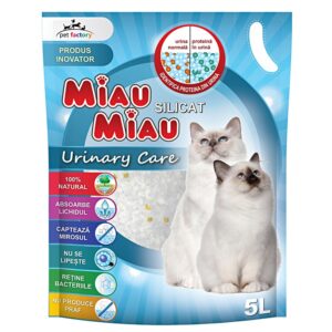 Asternut Igienic Miau Miau Urinary Care Silicat 5L