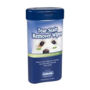 TEAR STAIN REMOVER WIPES x 40 buc