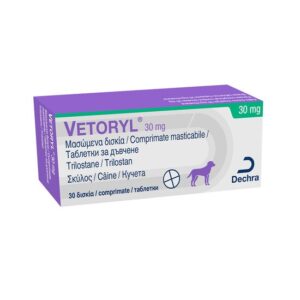 VETORYL 30MG SMART-TAB TRATAMENT HIPERADRENOCORTICISM LA CAINI (30TABLETE/CUTIE)